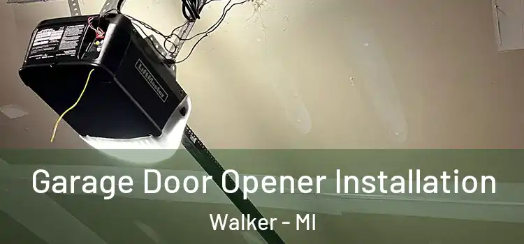  Garage Door Opener Installation Walker - MI