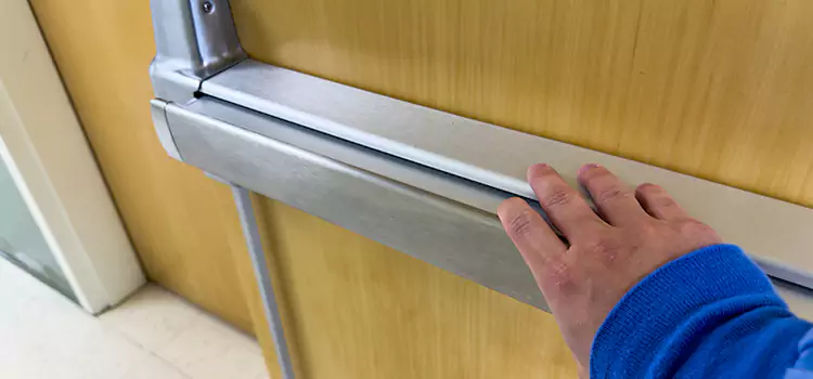 Installing a Push Bar on a Door Walker