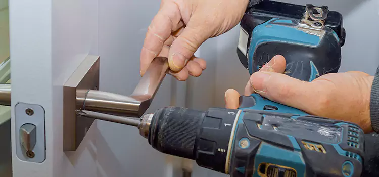 Security Door Lock Installation Walker